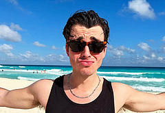 Corey Mylchreest shirtless and feet pics