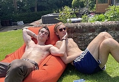 Corey Mylchreest shirtless