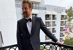 David Harbour shirtless and bulge pics