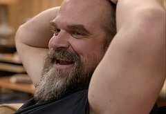 David Harbour shirtless and bulge pics