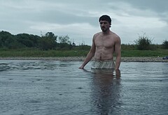 Paul Mescal shirtless in Hamnet