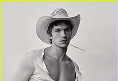 Connor Storrie sexy for Vogue