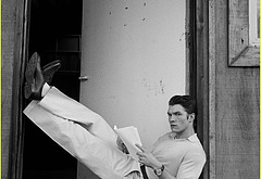 Connor Storrie sexy for Vogue