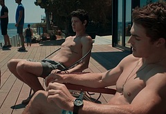 Will Peltz shirtless