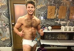Callum Kerr shirtless and underwear pics