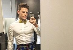 Callum Kerr shirtless and underwear pics