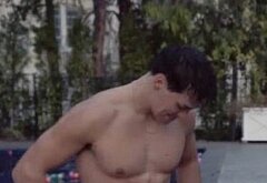 Noah Beck nude and wet underwear photos