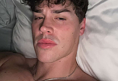 Noah Beck nude and wet underwear photos