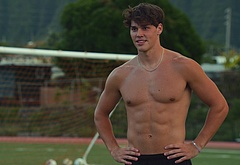 Noah Beck shirtless and underwear scenes