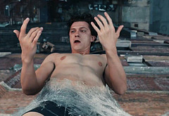 Tom Holland nude and cock bulge scenes