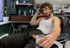 Gabriel LaBelle shirtless and bulge pics