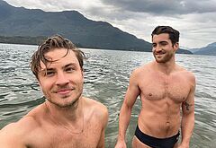 Jannik Schumann naked and erotic photos