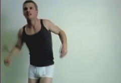 Freddie Stroma shirtless and dick bulge pics