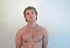 Freddie Stroma shirtless and dick bulge pics