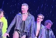 Luke Evans Bulge in The Rocky Horror Show Revival