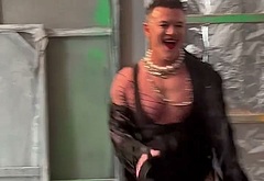 Luke Evans Bulge in The Rocky Horror Show Revival