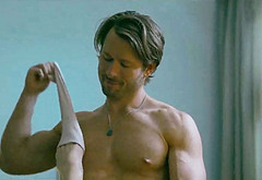 Glen Powell nude and sex senes