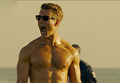 Glen Powell nude and sex senes