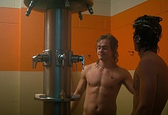 Dacre Montgomery nude in shower