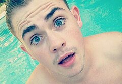 Dacre Montgomery shirtless and underwear pics