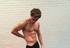 Dacre Montgomery shirtless and underwear pics