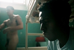 Tom Blyth nude cock scenes in Wasteman