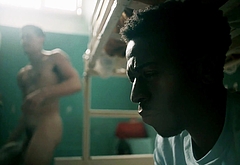 Tom Blyth nude cock scenes in Wasteman