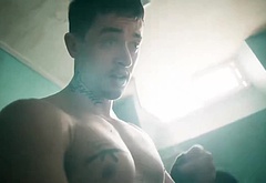 Tom Blyth nude cock scenes in Wasteman
