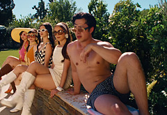 Hudson Williams shirtless for Madwoman Video