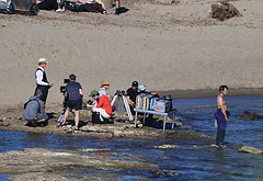 Cillian Murphy shirtless beach pics