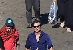 Cillian Murphy shirtless beach pics