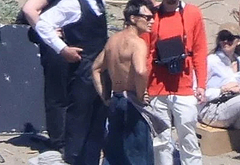 Cillian Murphy shirtless beach pics
