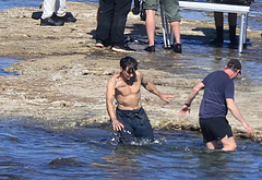 Cillian Murphy shirtless beach pics