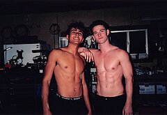 Nico Greetham shirtless and bulge pics