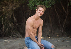 Nico Greetham shirtless and bulge pics