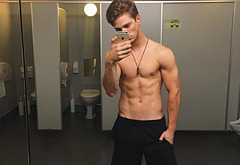 Nico Greetham shirtless and bulge pics