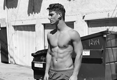 Nico Greetham shirtless and bulge pics