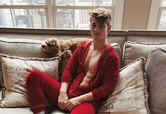 Nico Greetham shirtless and bulge pics
