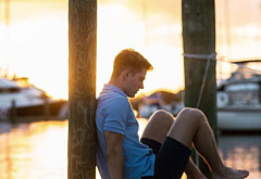 Nico Greetham shirtless and bulge pics