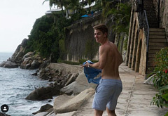 Nico Greetham shirtless and bulge pics