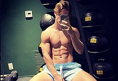 Nico Greetham shirtless and bulge pics