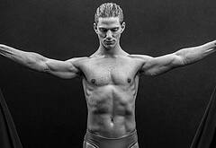 Nico Greetham shirtless and bulge pics