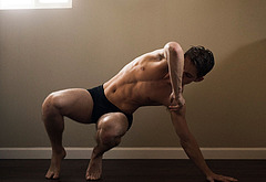 Nico Greetham shirtless and bulge pics