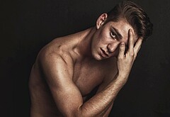 Nico Greetham shirtless and bulge pics