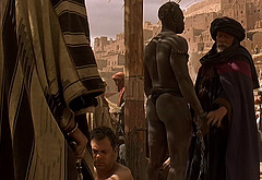 Djimon Hounsou frontal nude and sexy scenes