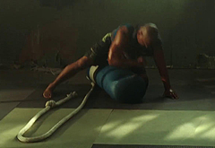 Djimon Hounsou frontal nude and sexy scenes