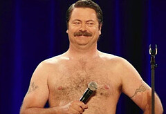 Nick Offerman nude and sexy pics