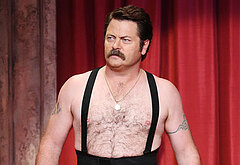 Nick Offerman nude and sexy pics