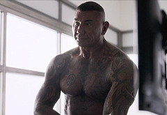 Dave Bautista nude movie scenes