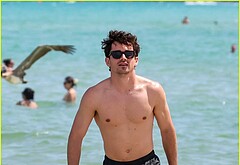 Charles Leclerc Caught Shirtless in Miami